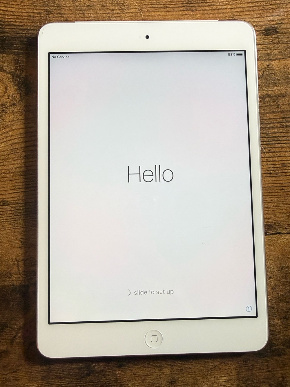 Apple iPad Mini White Tablet